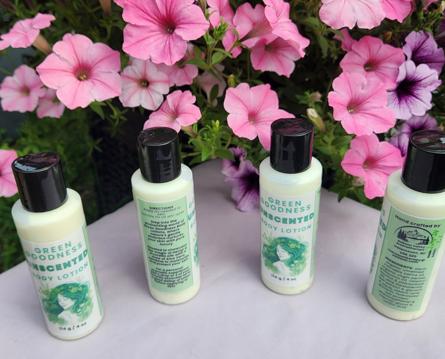 Green Goodness Body Lotions